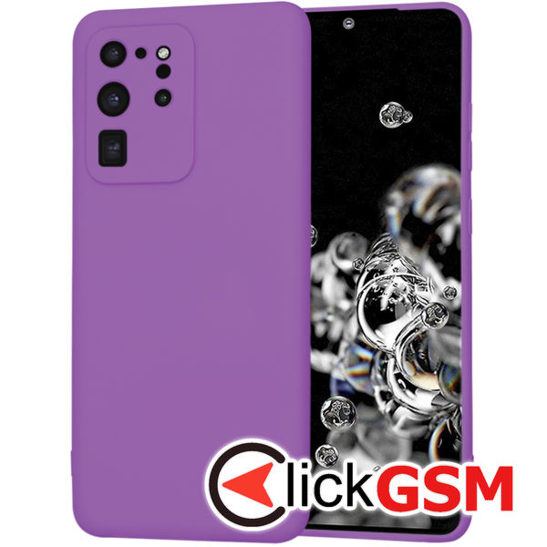 Techsuit - SoftFlex - Samsung Galaxy S20 Ultra 4G / S20 Ultra 5G - Purple