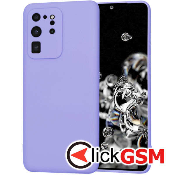Techsuit - SoftFlex - Samsung Galaxy S20 Ultra 4G / S20 Ultra 5G - Light Purple