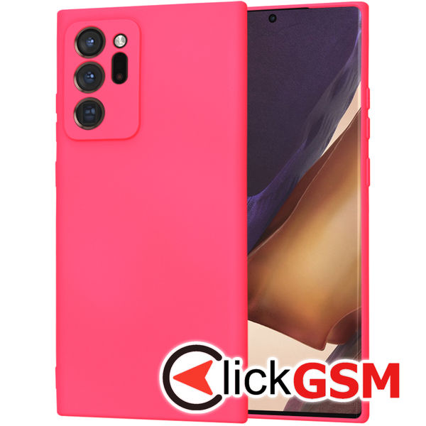 Techsuit - SoftFlex - Samsung Galaxy Note 20 Ultra / Note 20 Ultra 5G - Hot Pink
