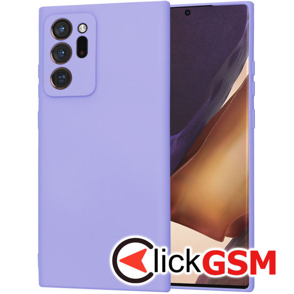Techsuit - SoftFlex - Samsung Galaxy Note 20 Ultra / Note 20 Ultra 5G - Light Purple