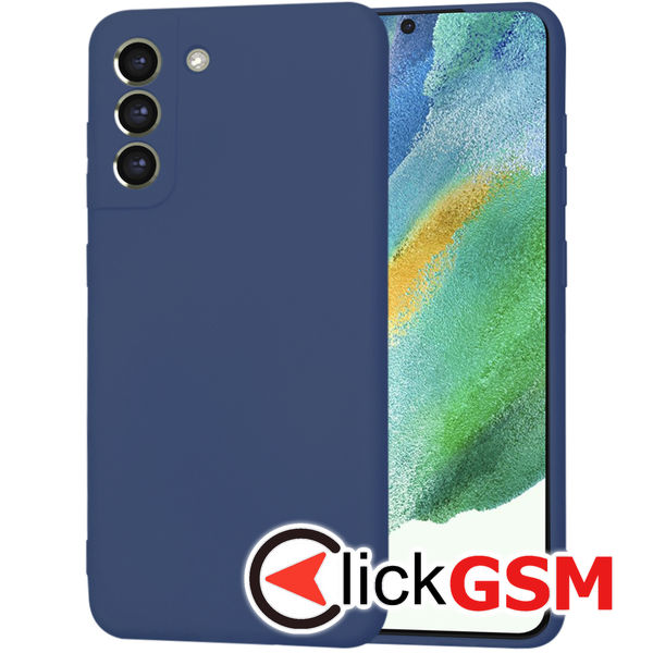 Techsuit - SoftFlex - Samsung Galaxy S21 FE 5G - Navy Blue