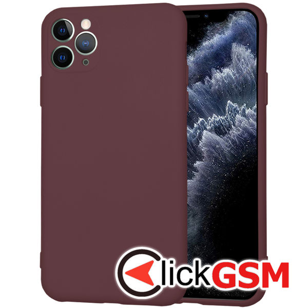 Techsuit - SoftFlex - iPhone 11 Pro Max - Plum Red
