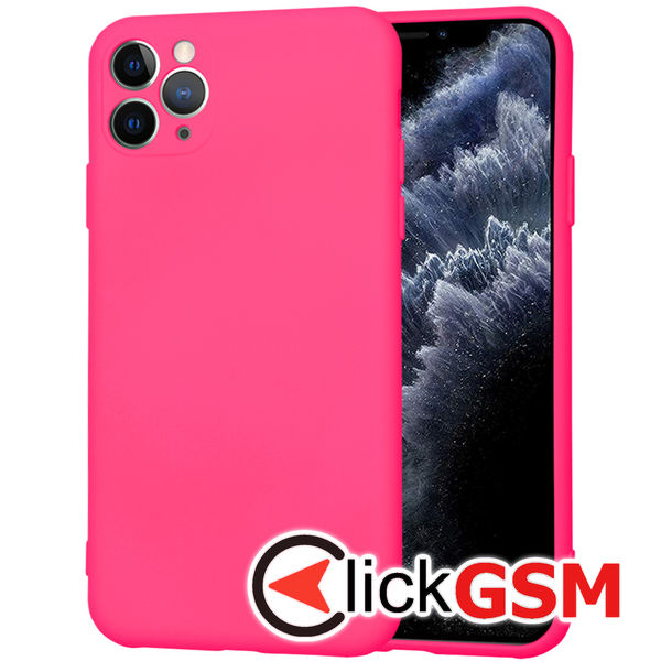 Techsuit - SoftFlex - iPhone 11 Pro Max - Hot Pink