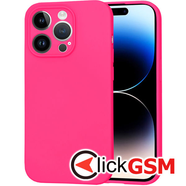 Techsuit - SoftFlex - iPhone 14 Pro - Hot Pink