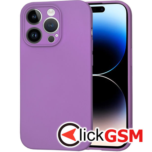 Techsuit - SoftFlex - iPhone 14 Pro - Purple