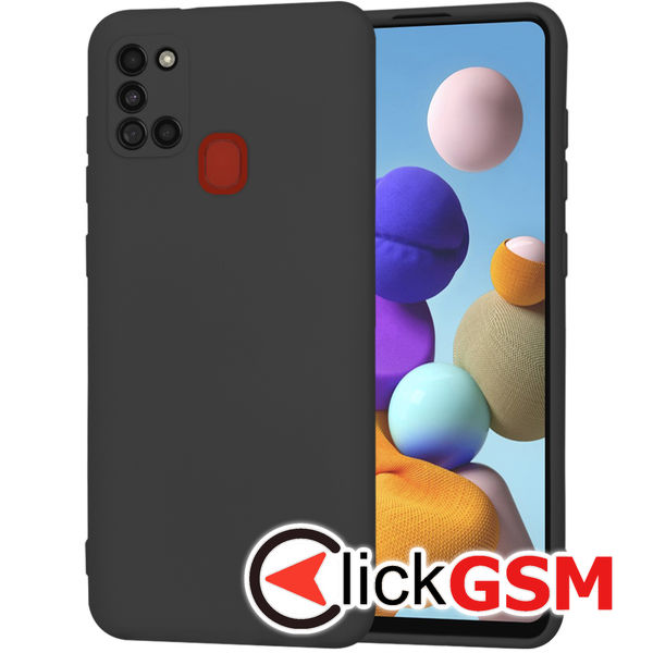 Techsuit - SoftFlex - Samsung Galaxy A21s - Black