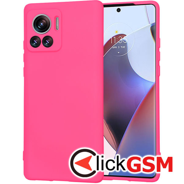 Techsuit - SoftFlex - Motorola Edge 30 Ultra - Hot Pink