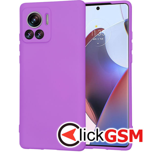 Techsuit - SoftFlex - Motorola Edge 30 Ultra - Purple