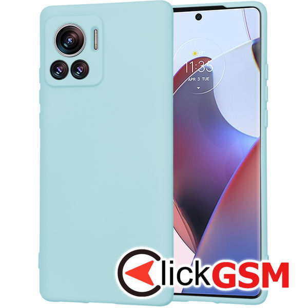 Techsuit - SoftFlex - Motorola Edge 30 Ultra - Sea Blue