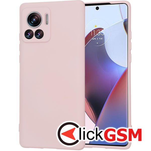 Techsuit - SoftFlex - Motorola Edge 30 Ultra - Pink Sand