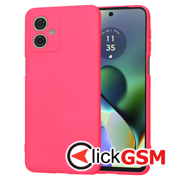 Techsuit - SoftFlex - Motorola Moto G54 - Hot Pink