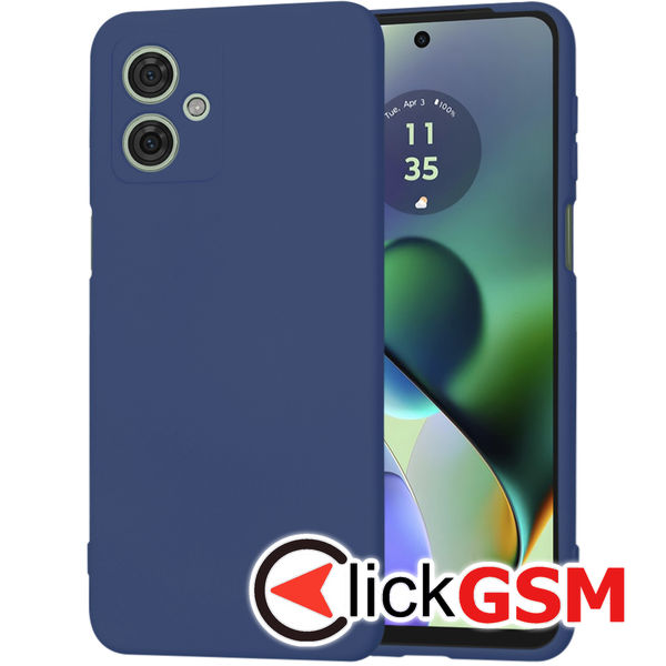 Techsuit - SoftFlex - Motorola Moto G54 Power Edition / G64  - Navy Blue