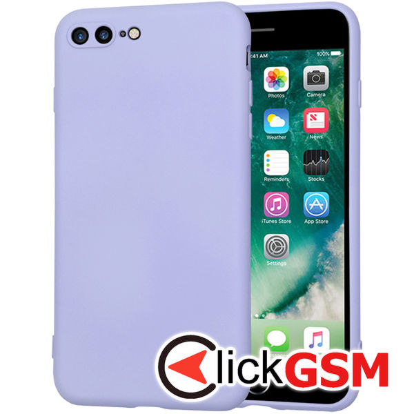 Techsuit - SoftFlex - iPhone 7 Plus / 8 Plus - Light Purple