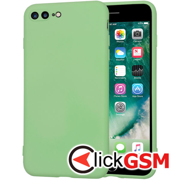 Techsuit - SoftFlex - iPhone 7 Plus / 8 Plus - Mint Green