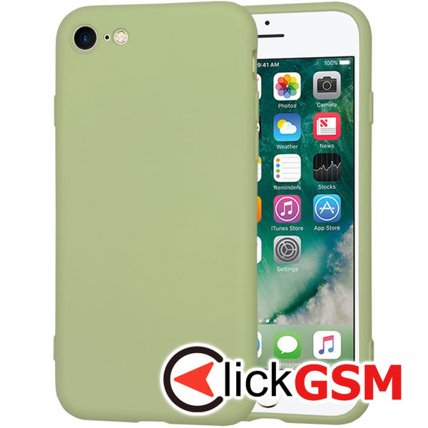 Techsuit - SoftFlex - iPhone 7 / iPhone 8 / iPhone SE 2, SE 2020 / iPhone SE 3, SE 2022 - Matcha