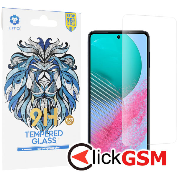 Lito - 2.5D Classic Glass - Samsung Galaxy M54 - Clear