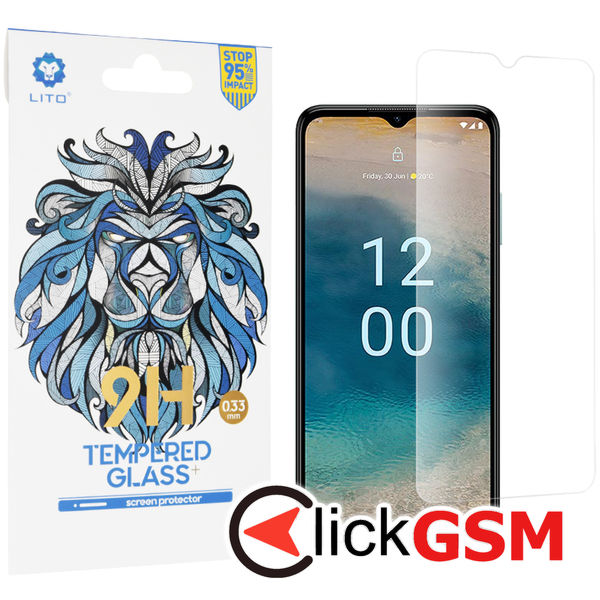 Lito - 2.5D Classic Glass - Nokia G22 - Clear