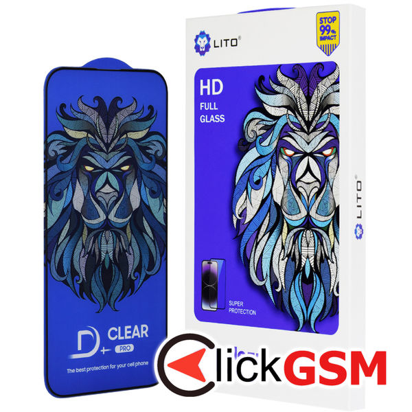 Lito - D+ Pro Clear - iPhone X / XS / 11 Pro - Black