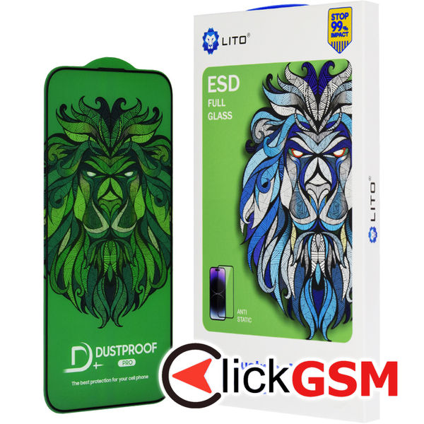 Lito - D+ Pro Dustproof - iPhone 13 Pro Max / 14 Plus - Black