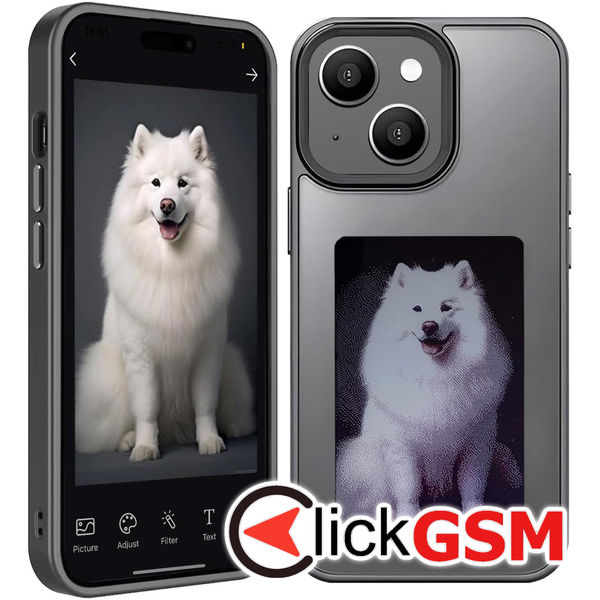 Techsuit - SmartScreen NFC - iPhone 15 - Black