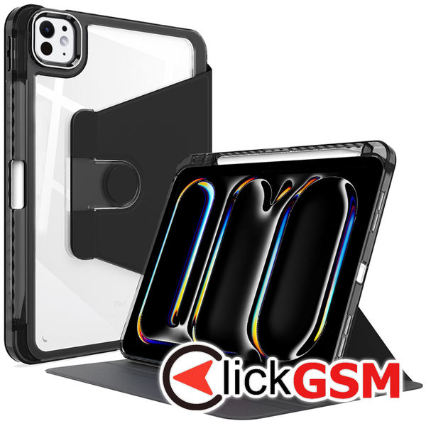 Techsuit - Crystal Vision - iPad Pro 11 (2024) - Black