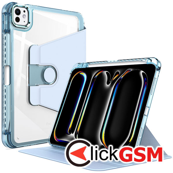 Techsuit - Crystal Vision - iPad Pro 11 (2024) - Bleu