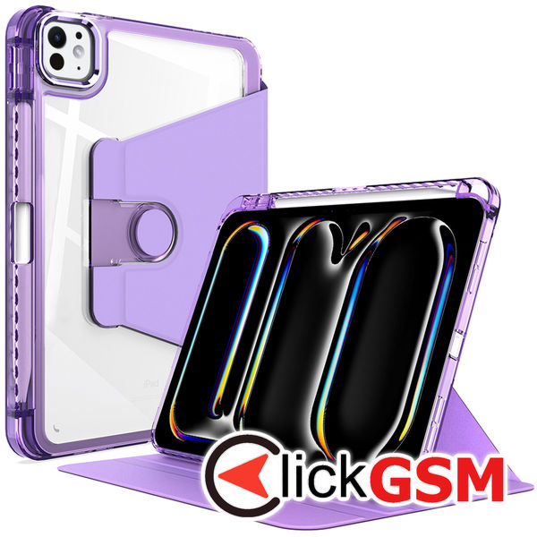 Techsuit - Crystal Vision - iPad Pro 13 (2024) - Purple