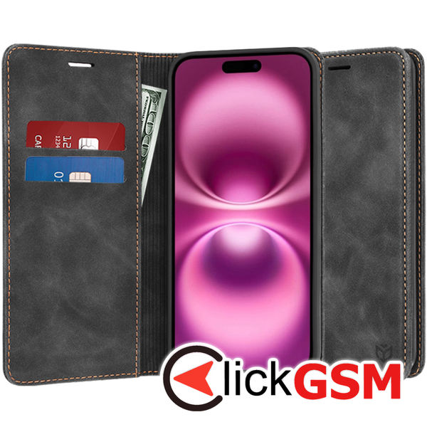 Techsuit - Confy Cover - iPhone 16 Plus - Black