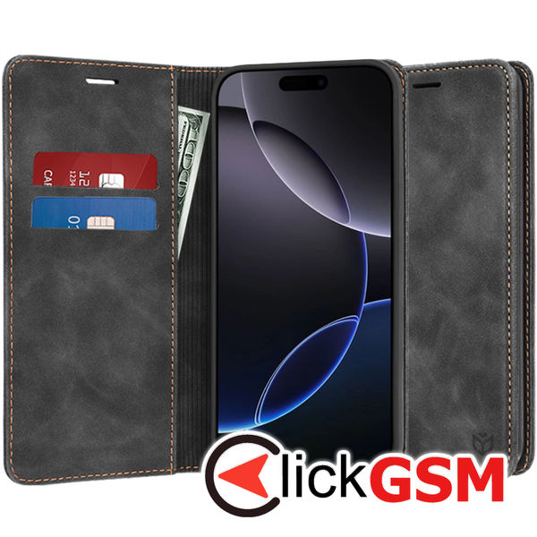 Techsuit - Confy Cover - iPhone 16 Pro Max - Black