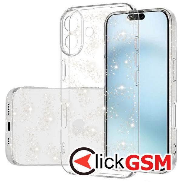 Techsuit - SparkleSkin Series - iPhone 16 - Clear
