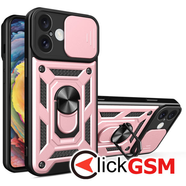 Techsuit - CamShield Series - iPhone 16 - Rose Gold