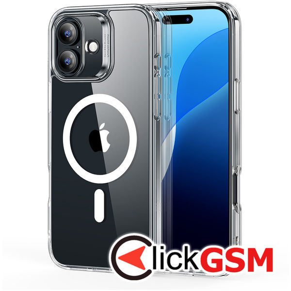 ESR - Classic Hybrid HaloLock - iPhone 16 Plus - Clear