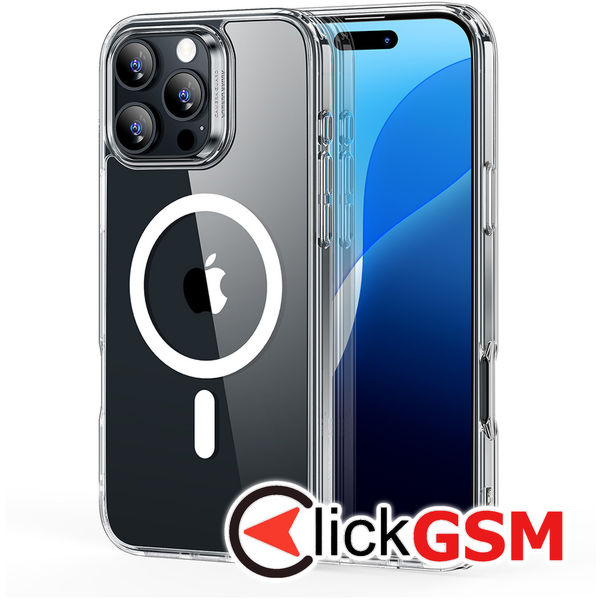 ESR - Classic Hybrid HaloLock - iPhone 16 Pro Max - Clear