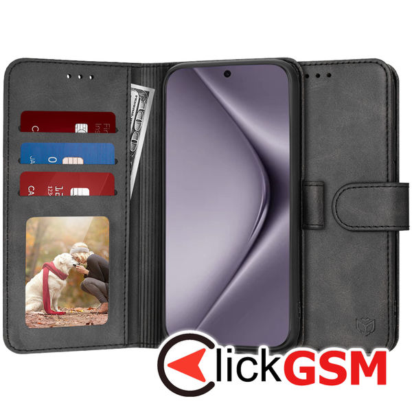 Techsuit - Diary Book - Huawei Pura 70 Pro - Black