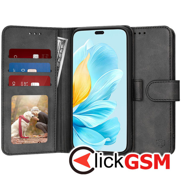 Techsuit - Diary Book - Honor 200 Lite - Black