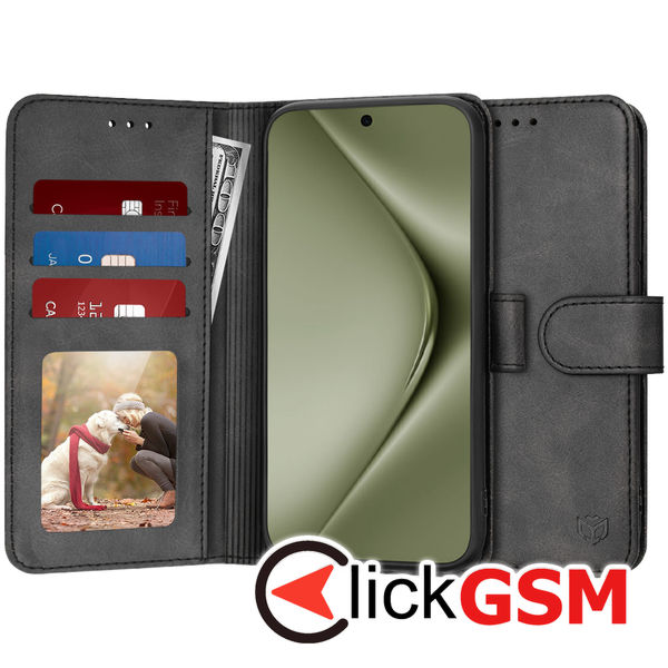 Techsuit - Diary Book - Huawei Pura 70 Ultra - Black