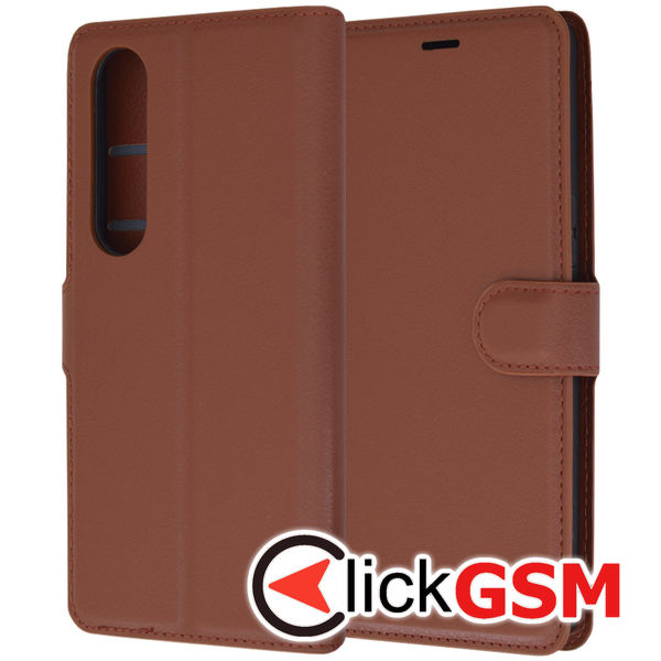 Techsuit - Leather Folio - Sony Xperia 1 VI - Brown
