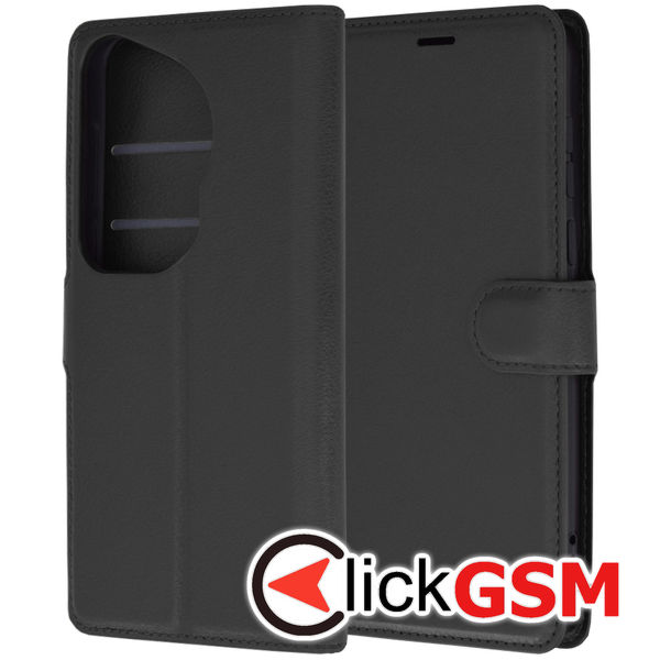 Techsuit - Leather Folio - Huawei Pura 70 Ultra - Black