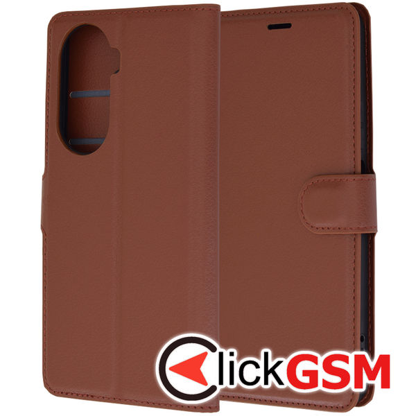 Techsuit - Leather Folio - Huawei nova 11 SE / 12 SE - Brown