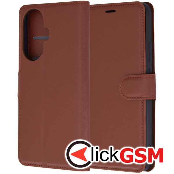 Techsuit - Leather Folio - Huawei nova 11 / nova 12s - Brown