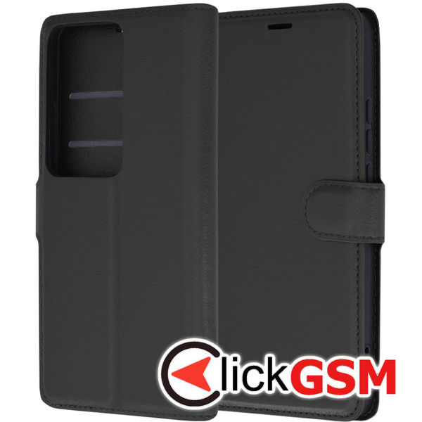 Techsuit - Leather Folio - Oppo Reno11 F - Black