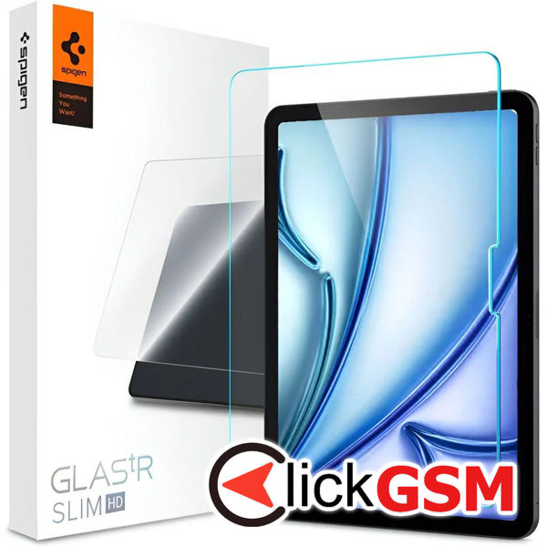 Spigen - Glas.tR Slim - iPad Air 11?(2024) - Clear
