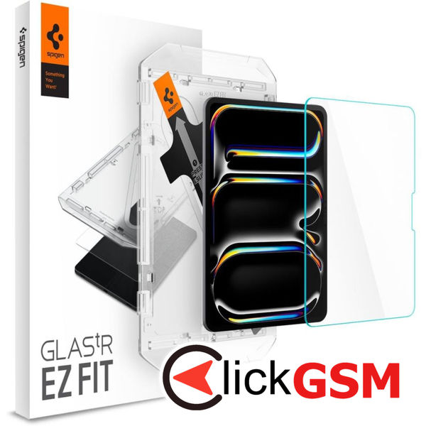 Spigen - Glas.TR EZ-FIT - iPad Pro 11 (2024) - Clear