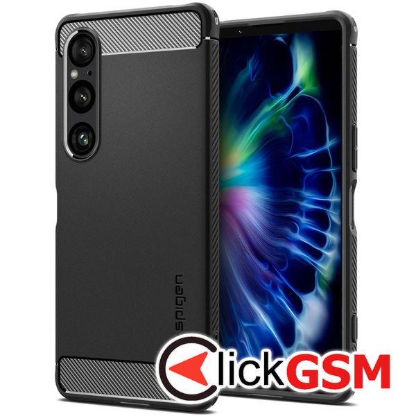 Spigen - Rugged Armor - Sony Xperia 1 VI - Black