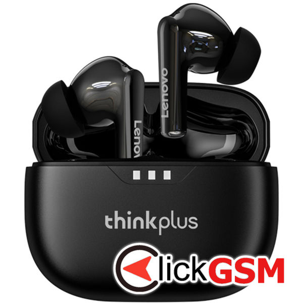 Lenovo - Wireless Earbuds (LP3 Pro) - Bluetooth 5.0, Noise Cancelling, Power Display - Black