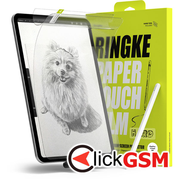 Ringke - Paper Touch Film Hard - iPad Pro 13 (2024) - Matte Clear