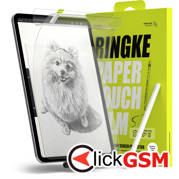 Ringke - Paper Touch Film Soft - iPad Pro 13 (2024) - Matte Clear