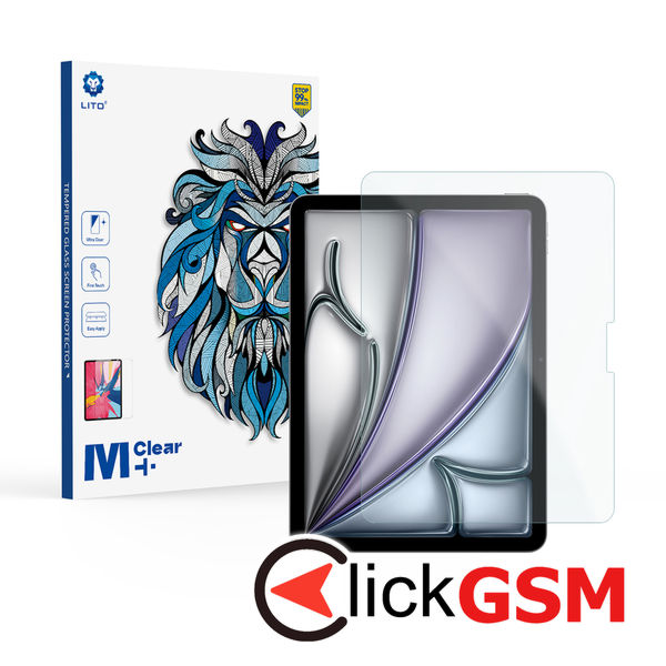 Lito - 2.5D Classic Glass Matte - iPad Air 11?(2024) - Clear