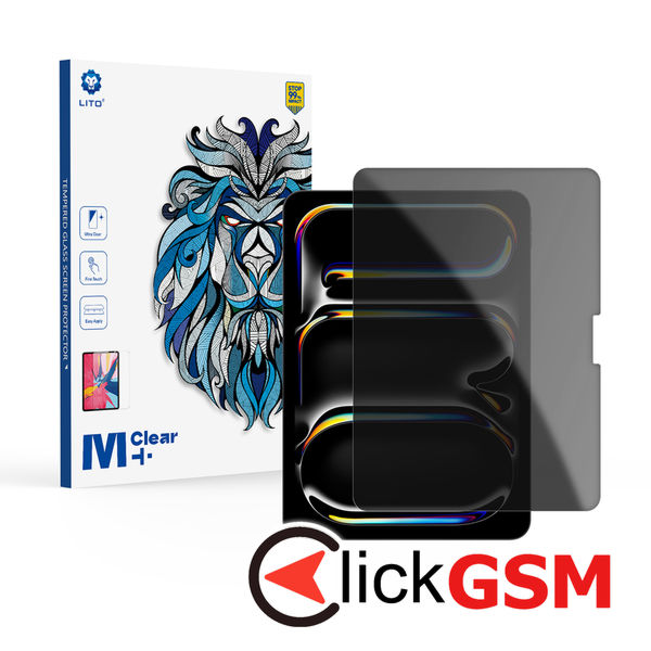 Lito - 2.5D Classic Glass - iPad Pro 11 (2024) - Privacy
