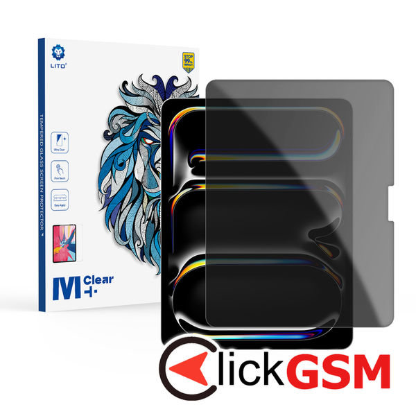 Lito - 2.5D Classic Glass - iPad Pro 13 (2024) / Air 13 (2024) - Privacy